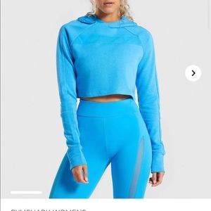 Gymshark move cropped hoodie Medium